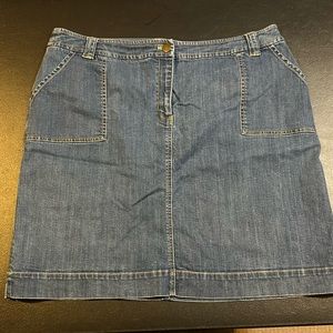 Jones New York stretch jean skirt size 20W
